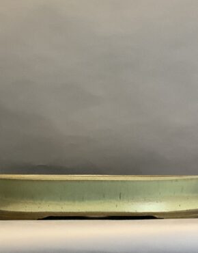 Concave Glazed Oval 20.5 x 17 x 3.5”
