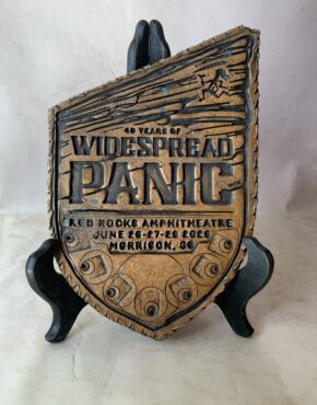 Commemorative Widespread Panic Red Rocks Galleon Plaques- Artist Editions