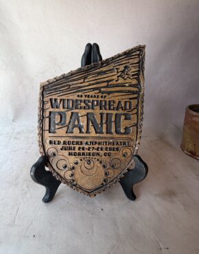 Commemorative Widespread Panic Red Rocks Galleon Plaques- Artist Editions