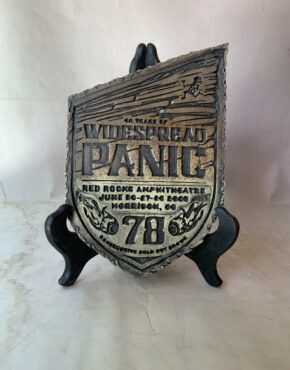 Commemorative Widespread Panic Red Rocks Galleon Plaques- Artist Proof 4/4